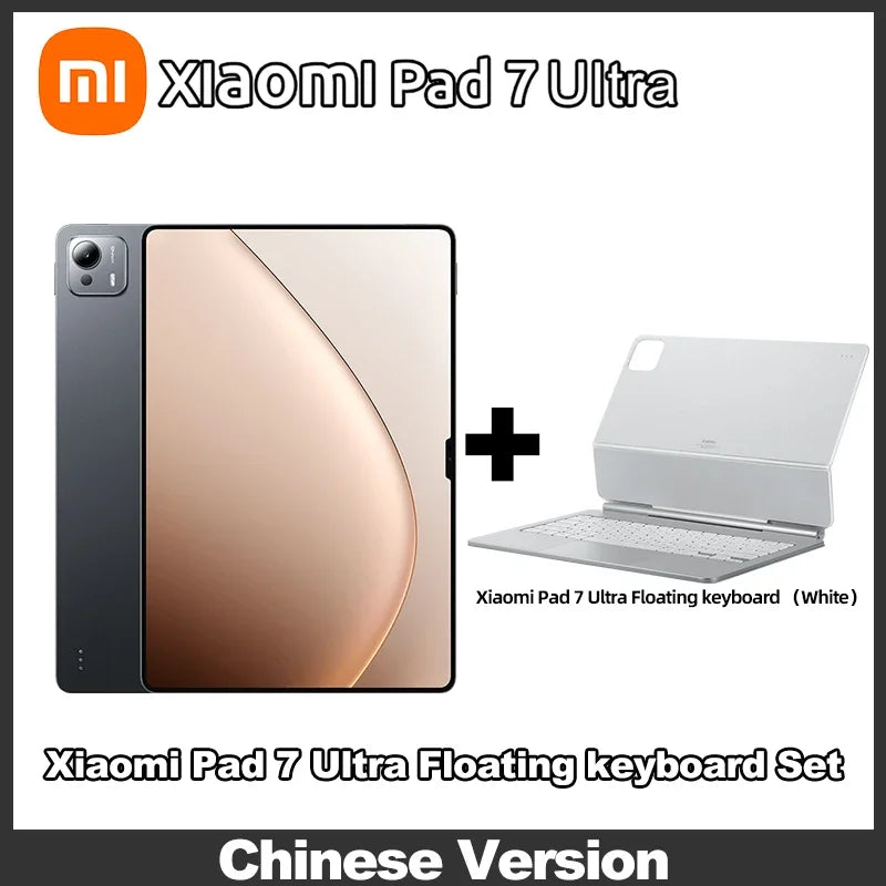 Mi Xiaomi Pad 7 Ultra  Tablet XRING O1 Processor 14-inch 3.2K 120Hz  OLED Screen 12000 mAh | 120W fast charging HyperOS 2 Mi Pad