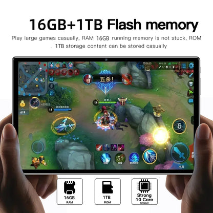 Original Tablet Pad 15 Pro 11 Inch 22GB RAM 2TB ROM tablet Android 15 Core Pad Tablet PC Phone Dual Wifi tablette android 태블릿