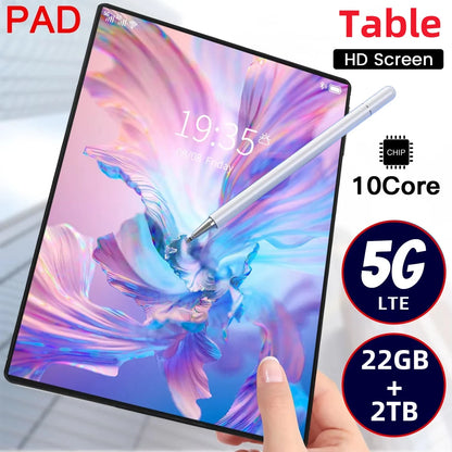 Original Tablet Pad 15 Pro 11 Inch 22GB RAM 2TB ROM tablet Android 15 Core Pad Tablet PC Phone Dual Wifi tablette android 태블릿
