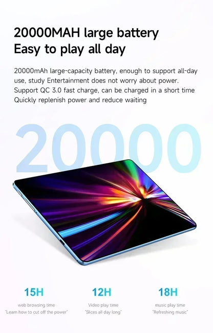 Original Tablet Pad 15 Pro 11 Inch 22GB RAM 2TB ROM tablet Android 15 Core Pad Tablet PC Phone Dual Wifi tablette android 태블릿